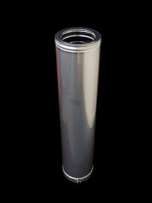 1000mm Straight 5" Twin Wall Flue