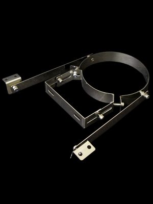 Adjustable Base Wall Bracket 6" Twin Wall Flue from SHL