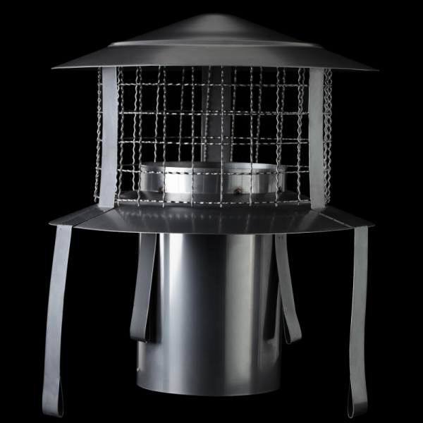 Pot Hanging Anti Bird / Anti Rain Chimney Cowl