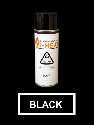High temperature Matt Black Spray Paint from SHL