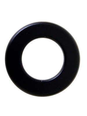 90° Rosette 3" Matt Black Vitreous Enamel Stove Flue Pipe (Pellet) from SHL