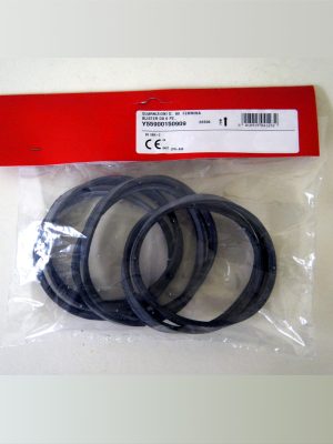 Spare Silicone Seal 3" for Matt Black Vitreous Enamel Stove Flue Pipe (Pellet) from SHL