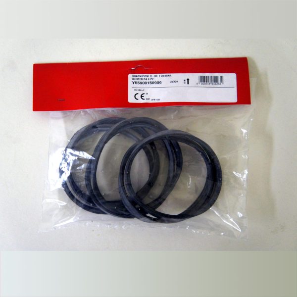 Spare Silicone Seal 3" for Matt Black Vitreous Enamel Stove Flue Pipe (Pellet) from SHL