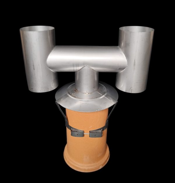 H anti down draught chimney cowl