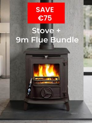 Waterford Stanley Oisin Stove 9m Flue Bundle