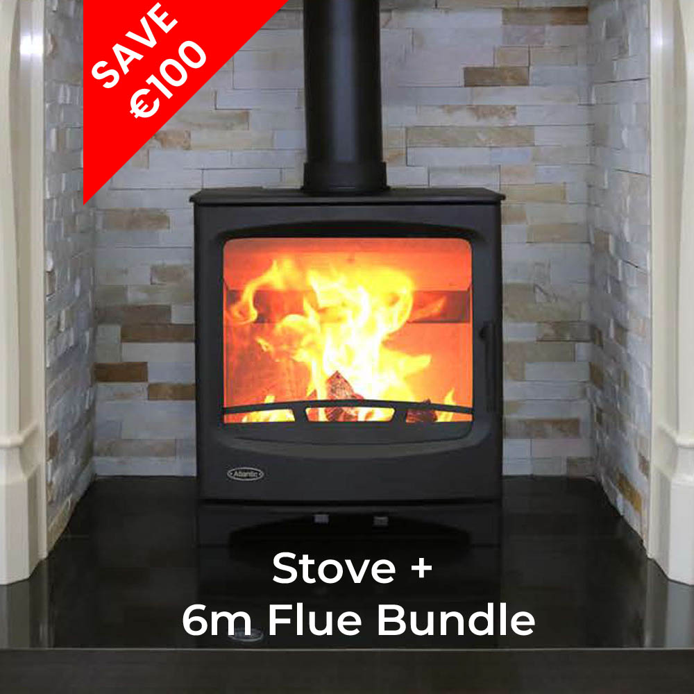 Atlantic Pearl 8 Stove 6m Flue Bundle